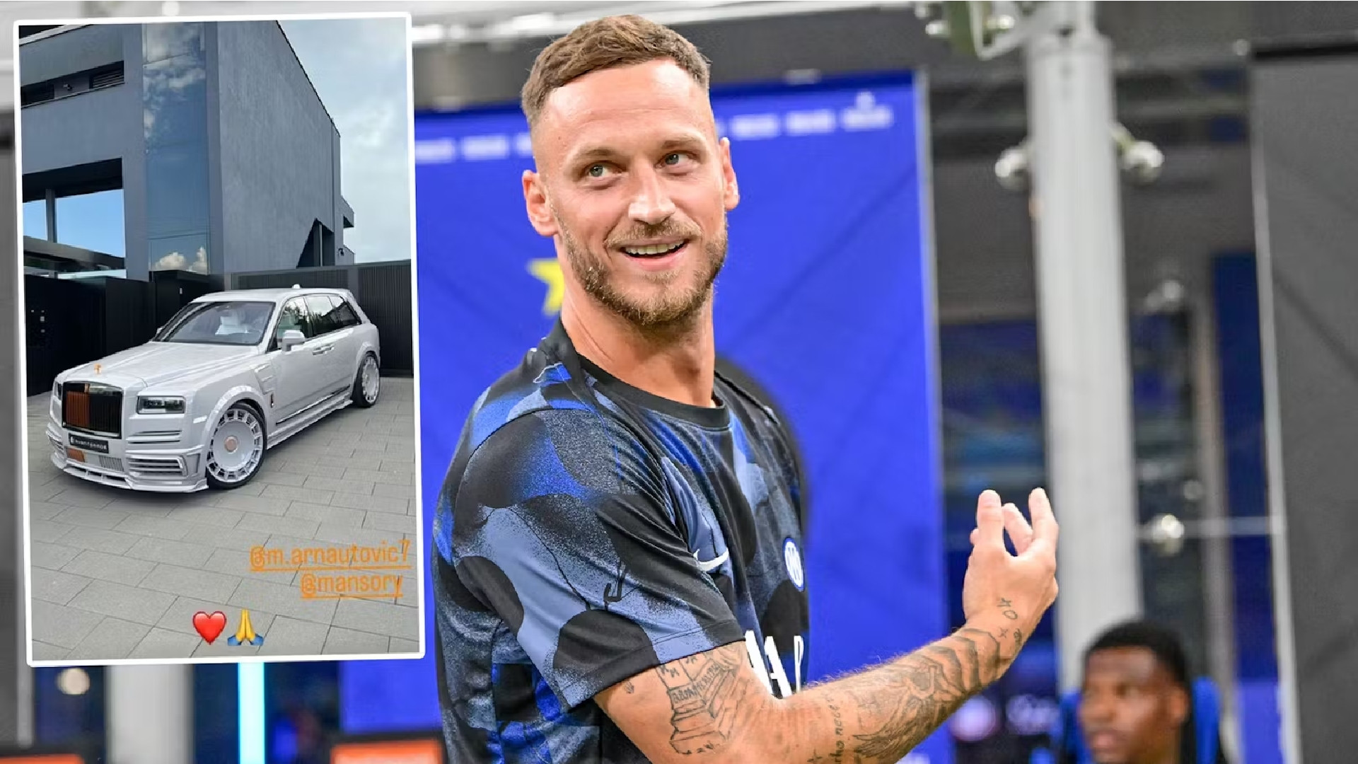 Arnautovic gioca poco? L'austriaco si consola con una Rolls-Royce da capogiro