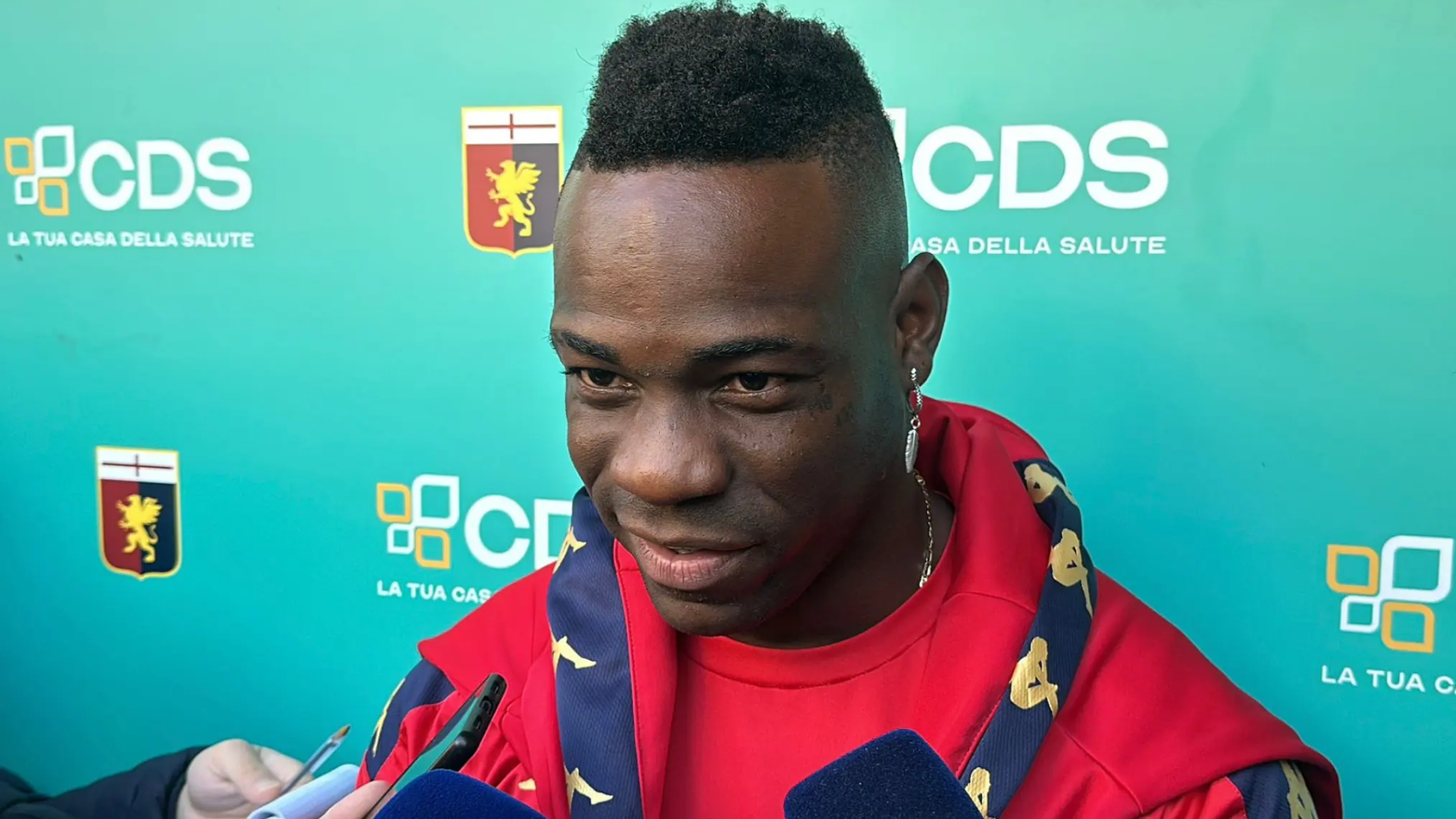 Balotelli è a Genova per firmare con il suo nuovo club