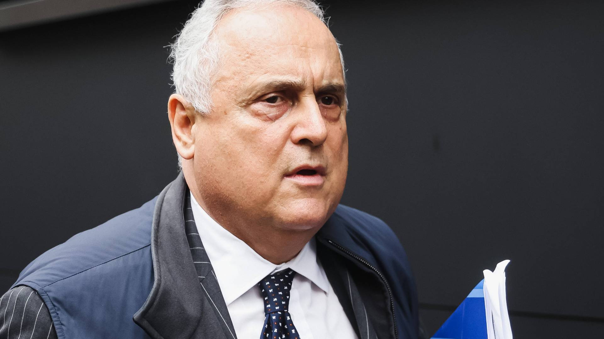 Lazio, Lotito: "Quando diventi ingombrante vieni contestato"