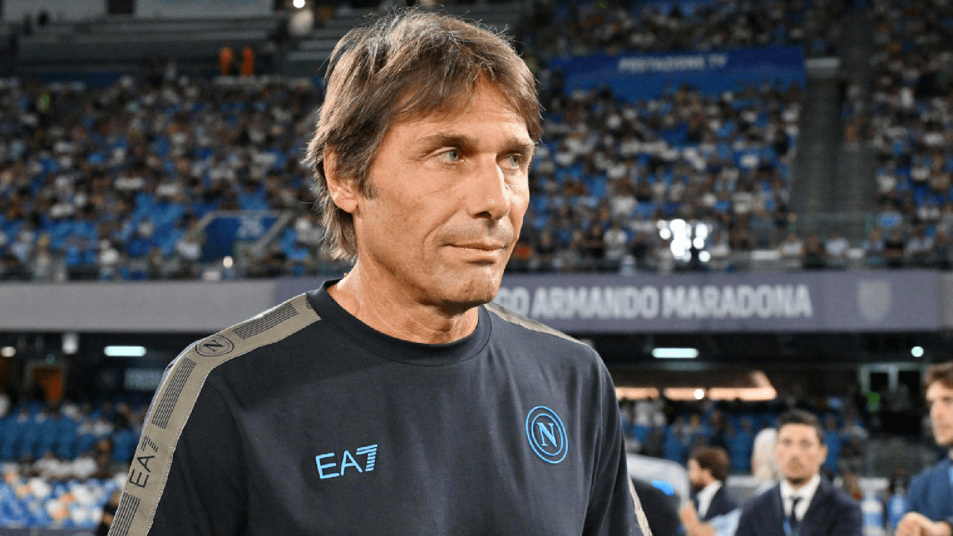 Antonio Conte: "Io parte della storia della Juventus, ma ora orgoglioso e soddisfatto di allenare il Napoli"